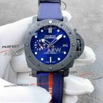 VS Factory Panerai Submersible Luna Rossa Limited Edition Pam 1563 Carbon Fiber Replica Watch